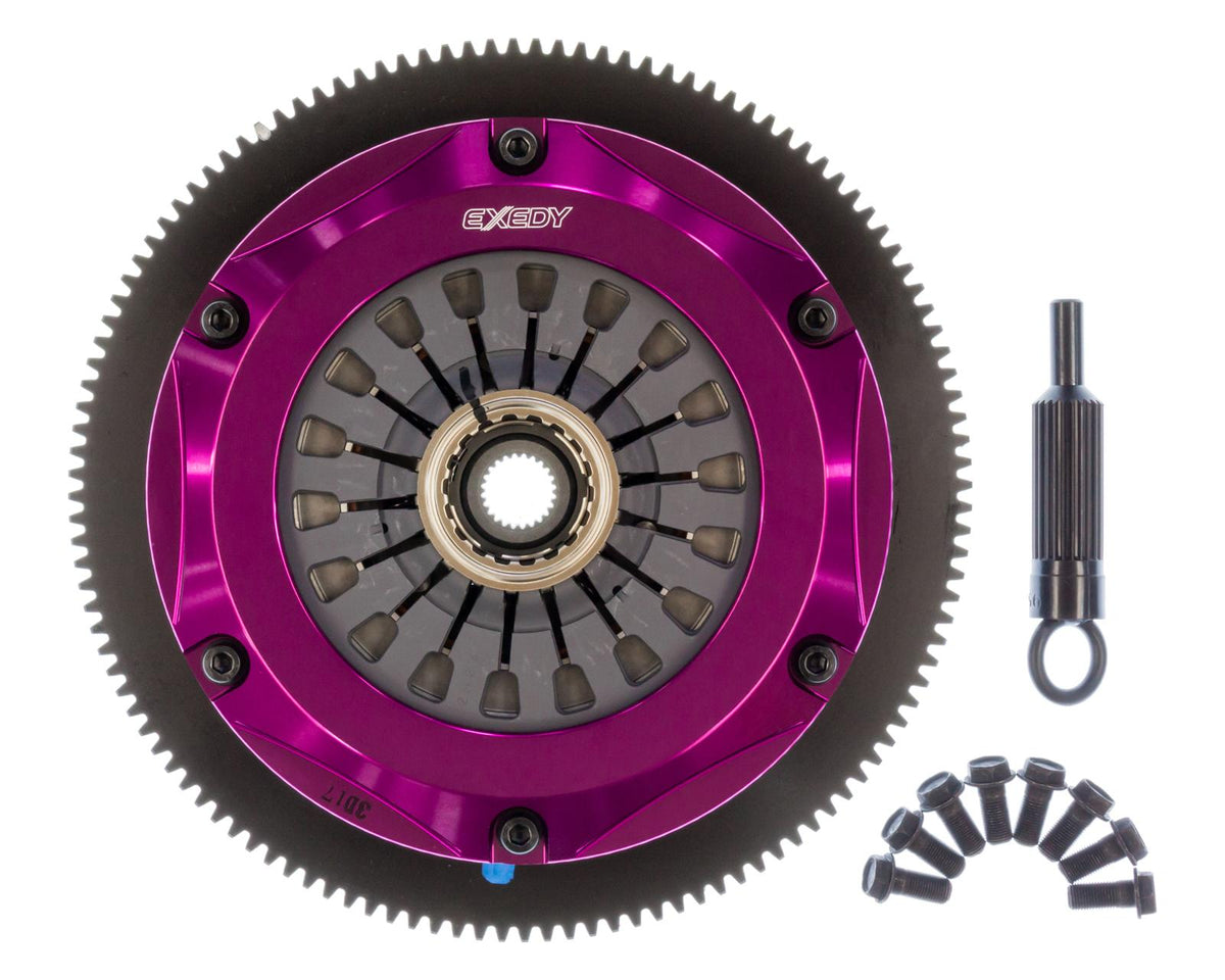 Exedy Racing Hyper Twin Cerametallic Clutch (2002-2005 9-2X, Impreza, Baja, Forester) - FM012SD