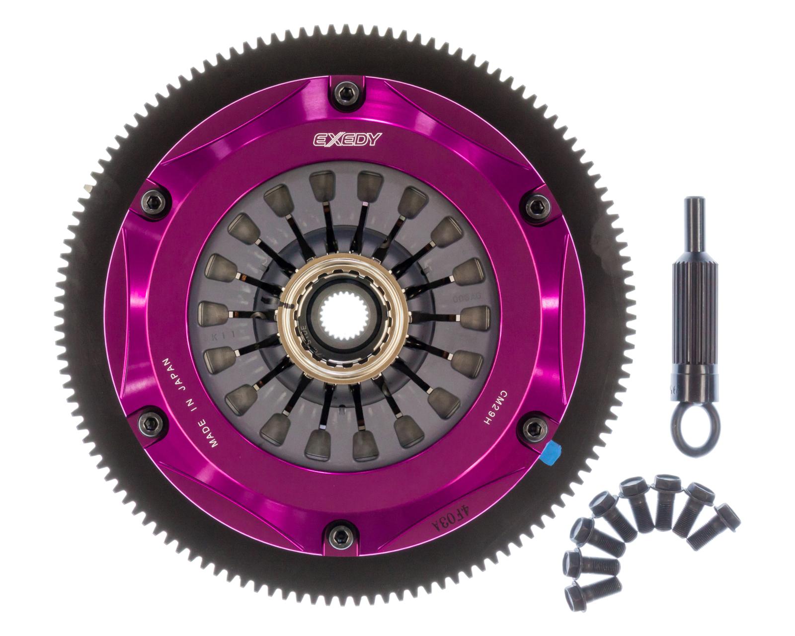 Exedy Racing Hyper Twin Cerametallic Clutch (2004-2020 Impreza, Legacy, WRX, WRX STI) - FM022HD