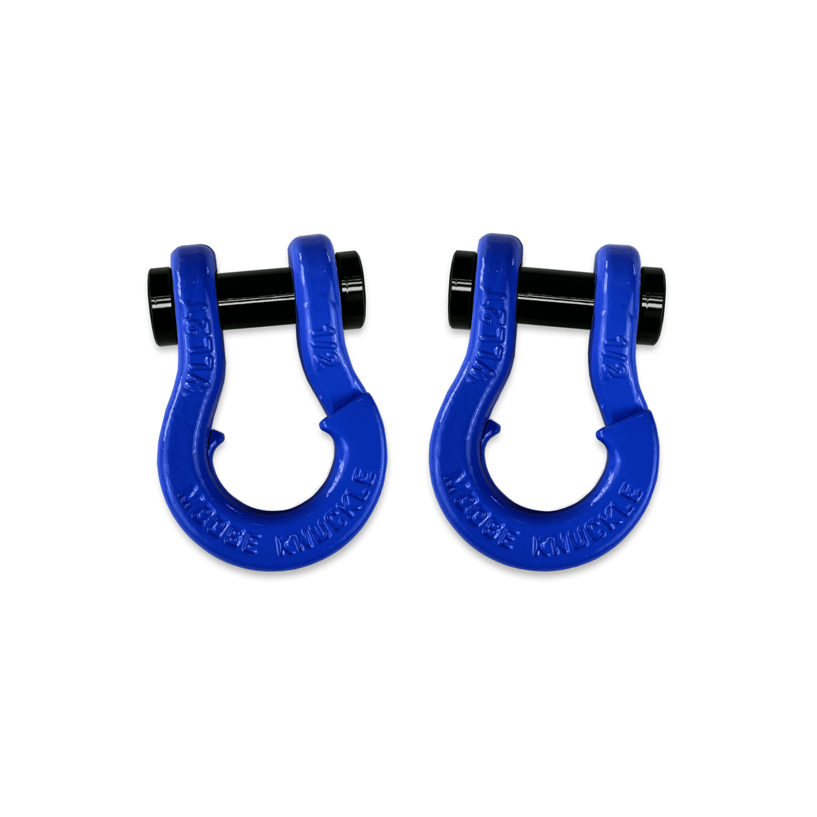 Moose Knuckle Offroad Jowl SxS Recovery Split Shackle 1/2 Blue Balls and Blue Balls Combo - FN000026-071