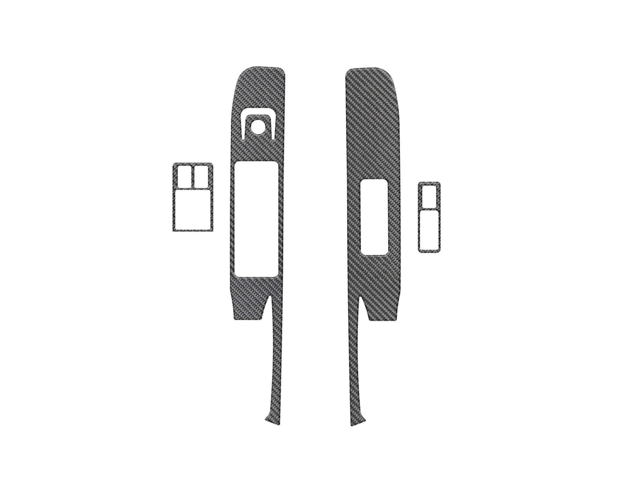 TUFSKINZ King Cab Door Switch Accent Trim (2022-2023 Frontier) - FNT006-DCF-G