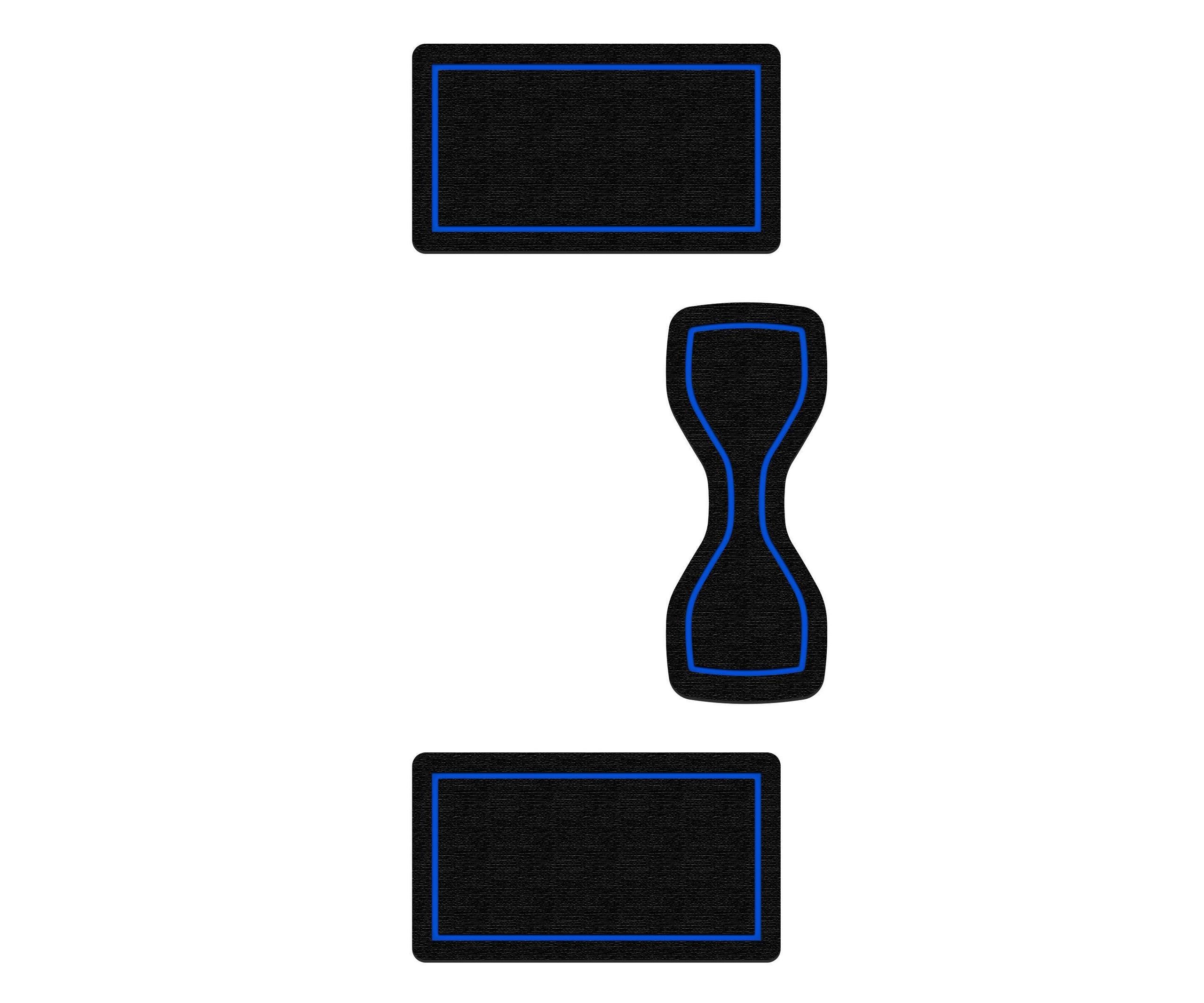 TUFSKINZ Center Console Foam Inserts (2022-2024 Frontier) - FNT008-FBL-X