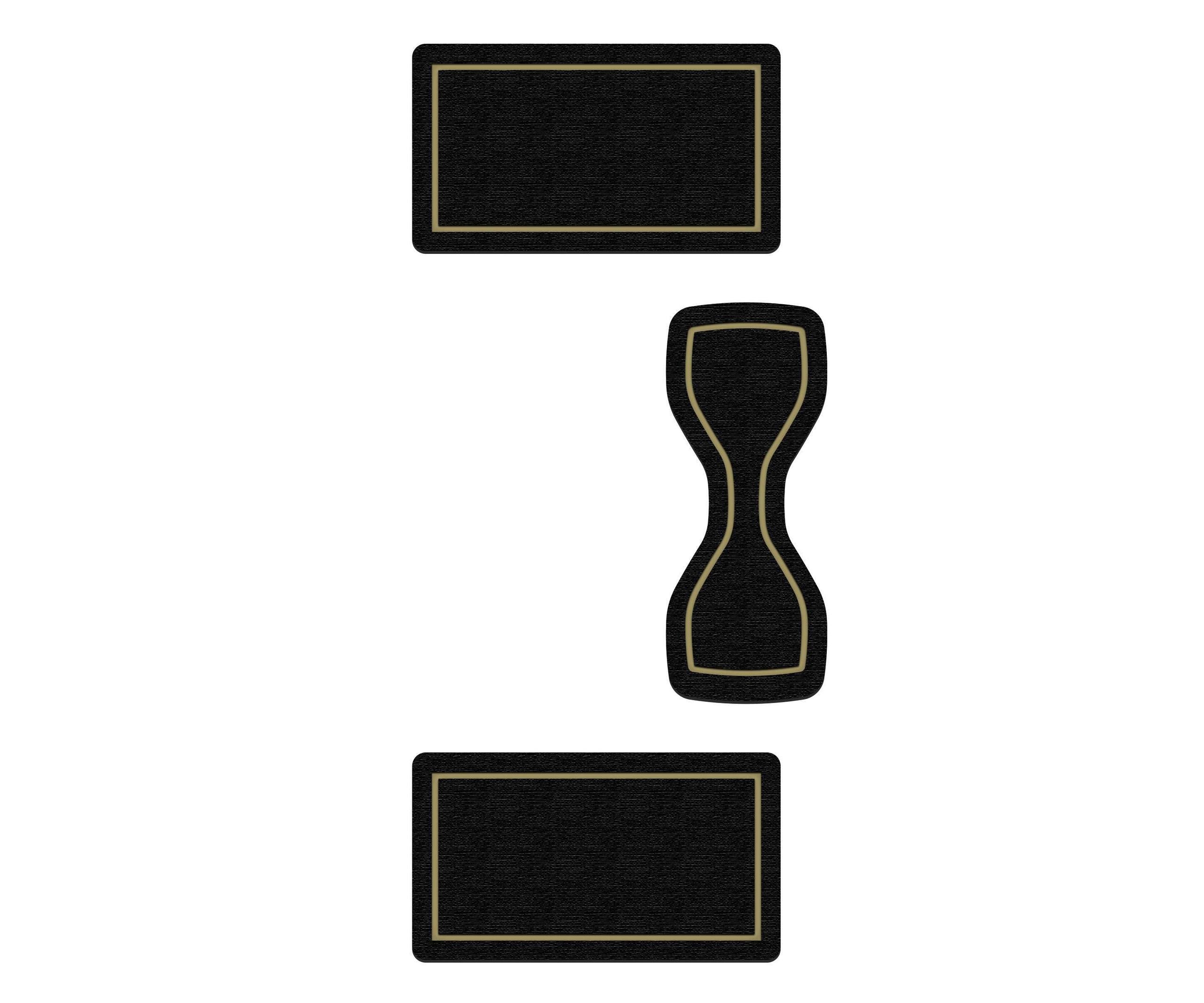 TUFSKINZ Center Console Foam Inserts (2022-2024 Frontier) - FNT008-FTN-X