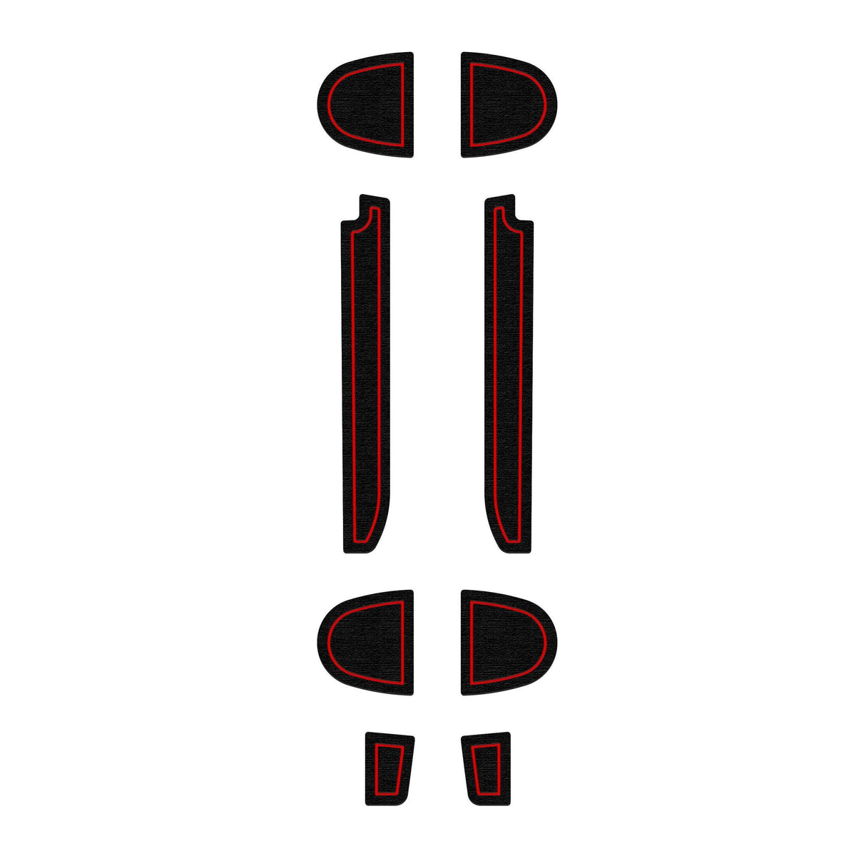 TUFSKINZ Crew Cab Door Cubby Foam Inserts (2022-2024 Frontier) - FNT009-FRD-X
