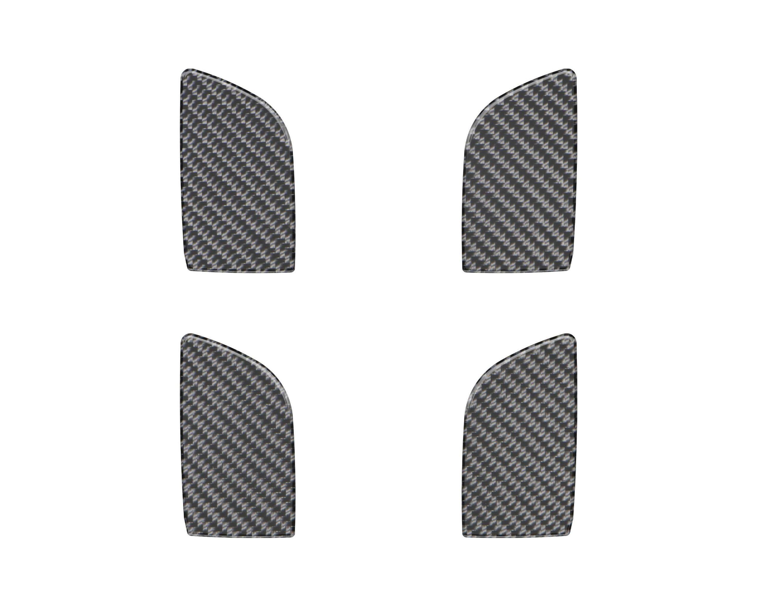 TUFSKINZ Crew Cab Interior Door Handle Inserts (2022-2024 Frontier) - FNT017-DCF-G