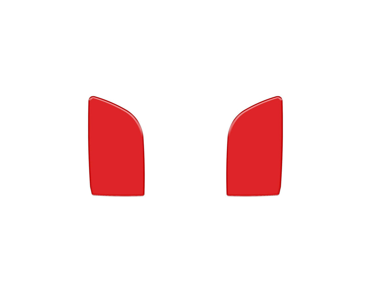 TUFSKINZ King Cab Interior Door Handle Inserts (2022-2023 Frontier) - FNT018-RED-G