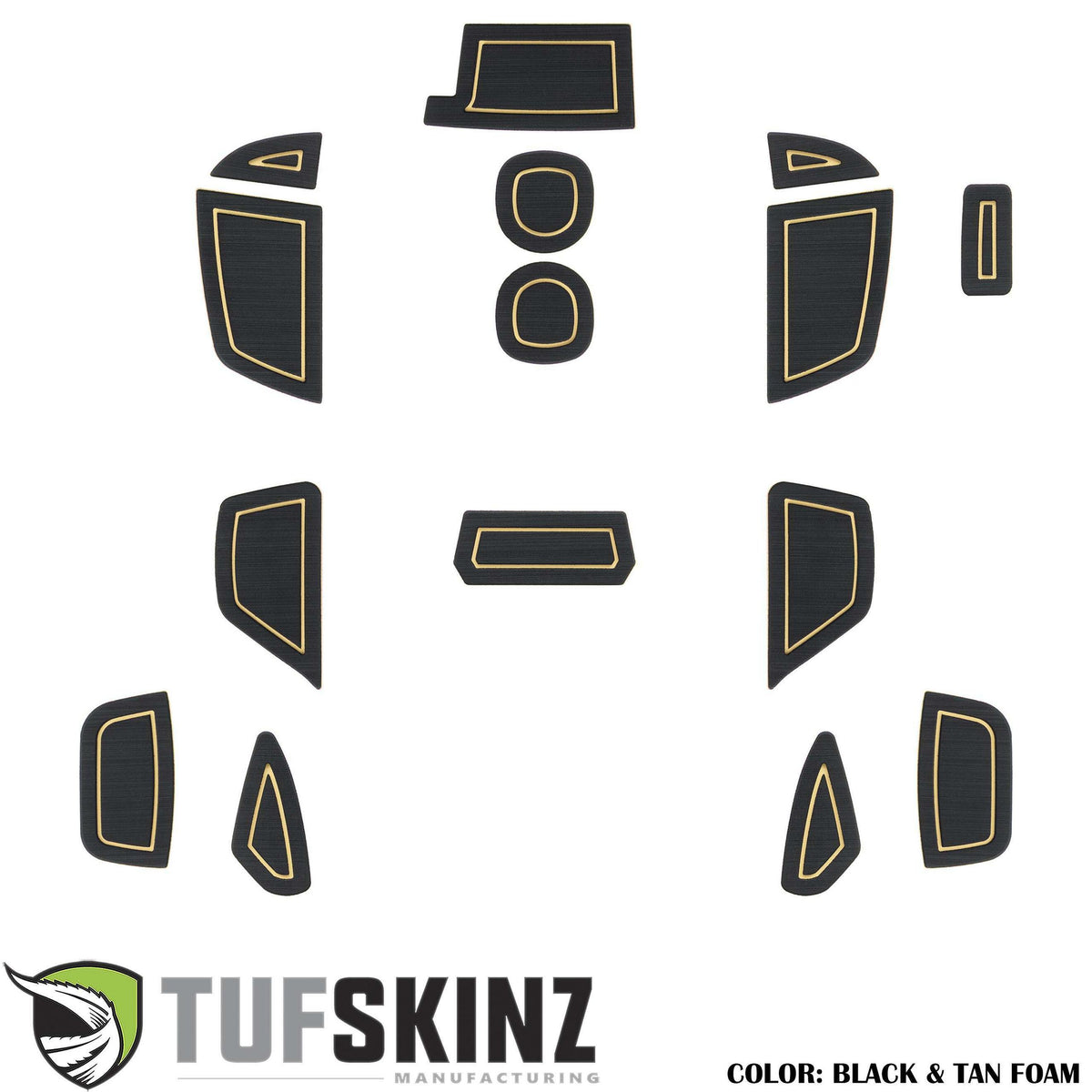 TUFSKINZ Interior Foam Inserts (2016-2018 Focus) - FOC018-FTN-X