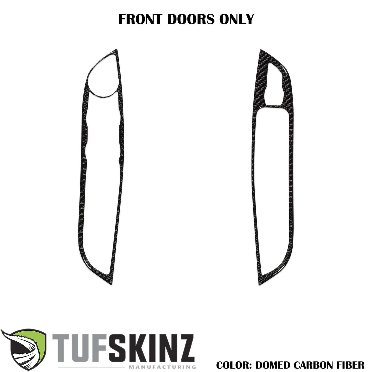 TUFSKINZ Interior Door Switch Panel(Front Doors) Accent Trim (2015-2018 Focus) - FOC027-DCF-G
