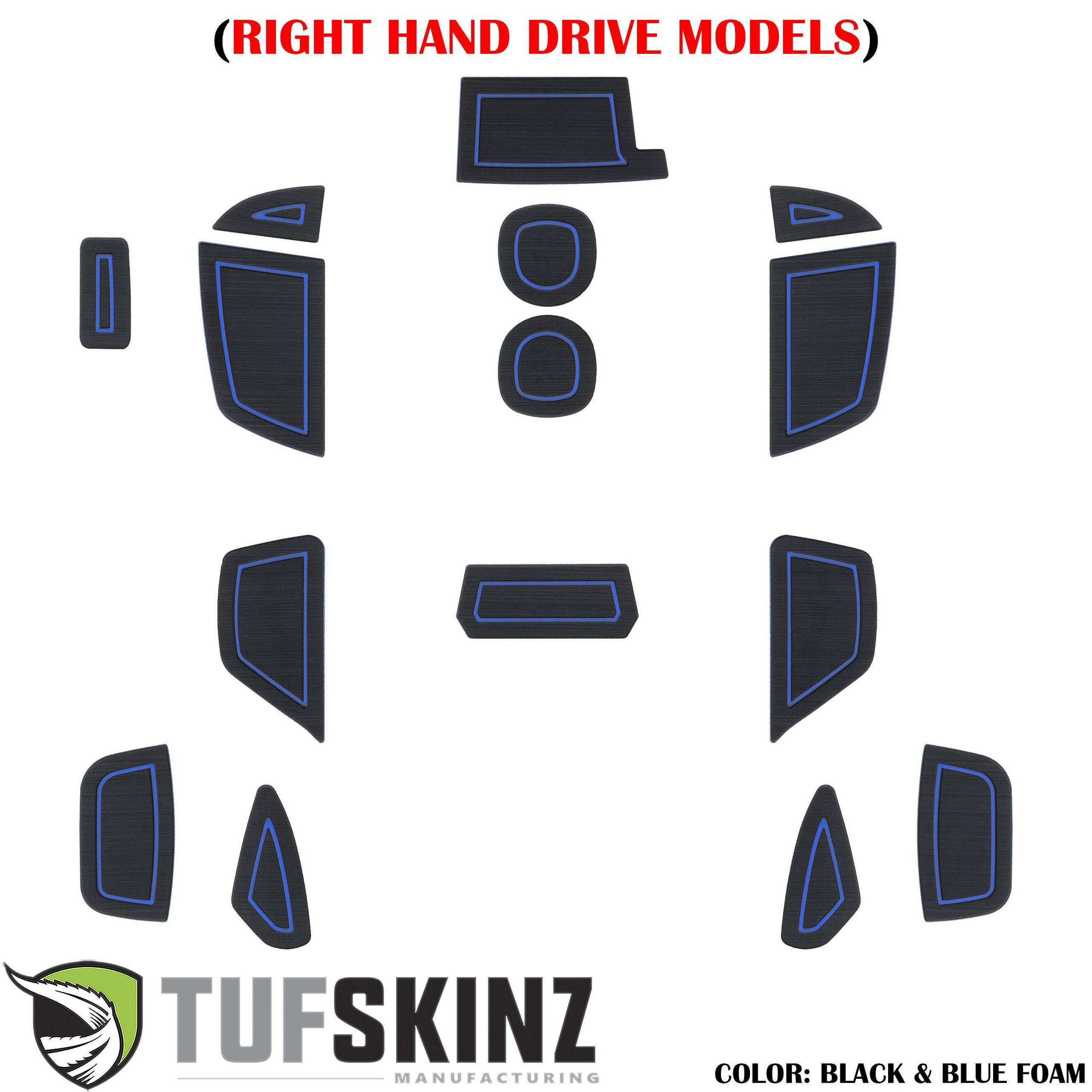 TUFSKINZ (RHD)Interior Foam Inserts (2016-2018 Focus) - FOC038-FBL-X