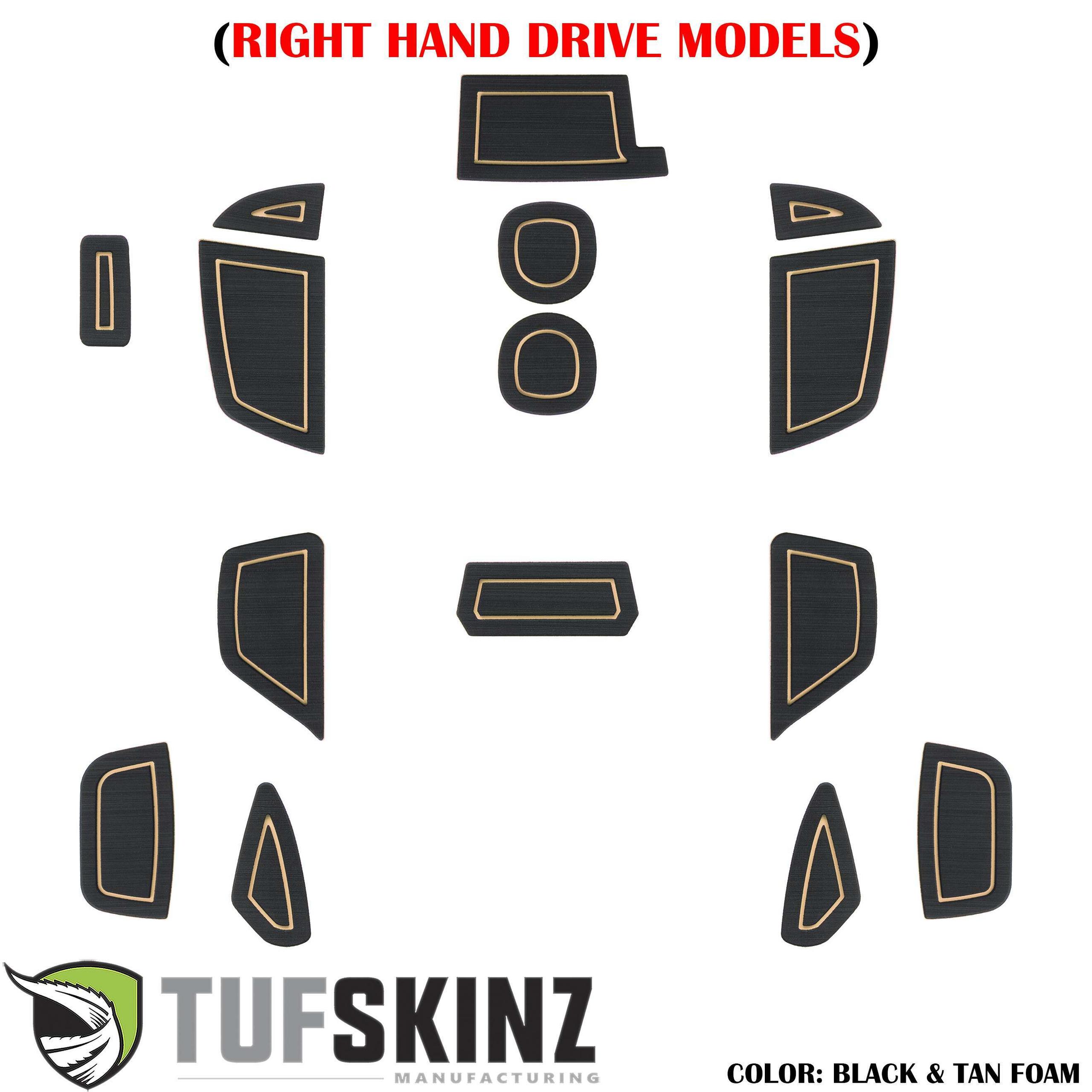 TUFSKINZ (RHD)Interior Foam Inserts (2016-2018 Focus) - FOC038-FTN-X