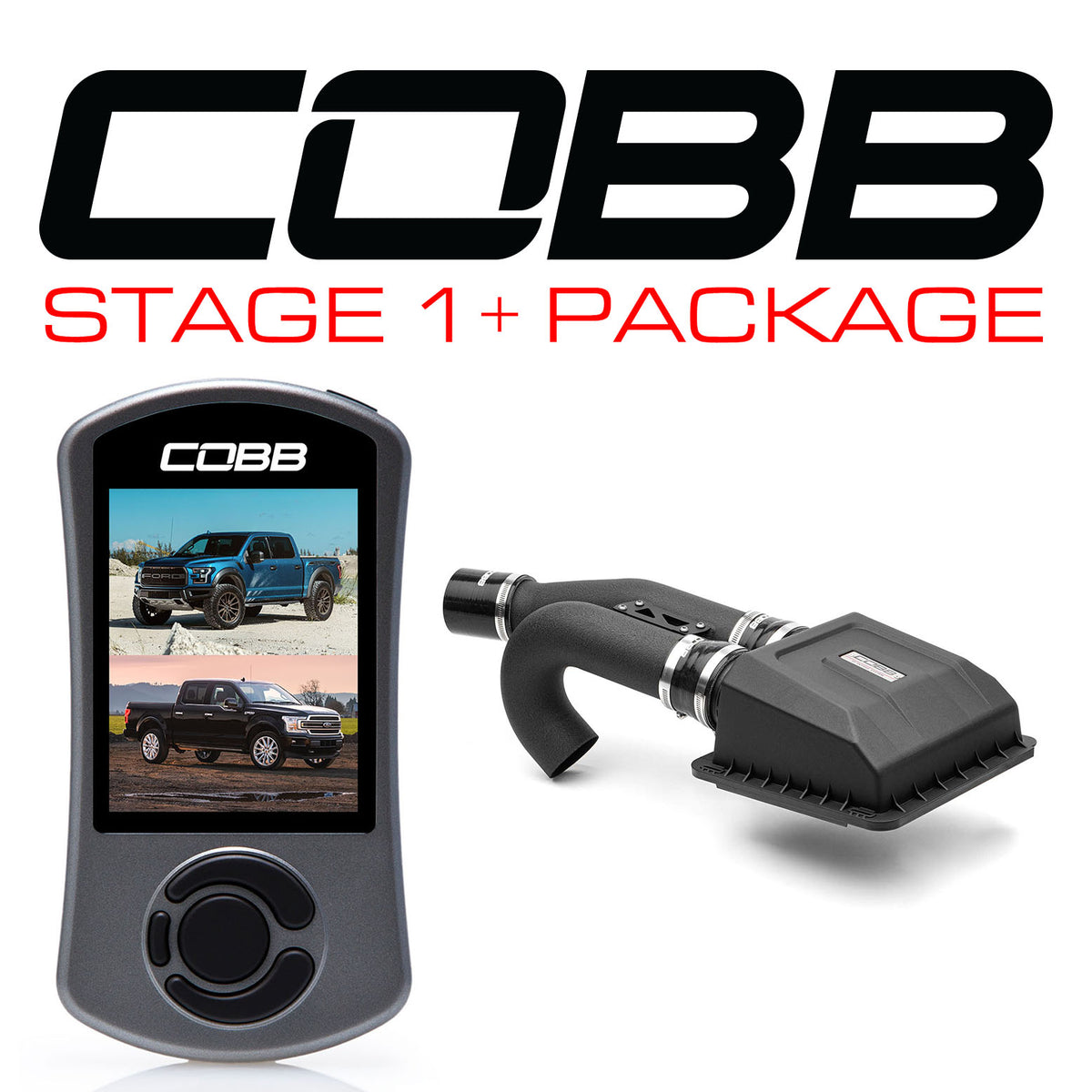 Cobb 17-18 Ford F-150 Raptor Stage 1+ Power Package