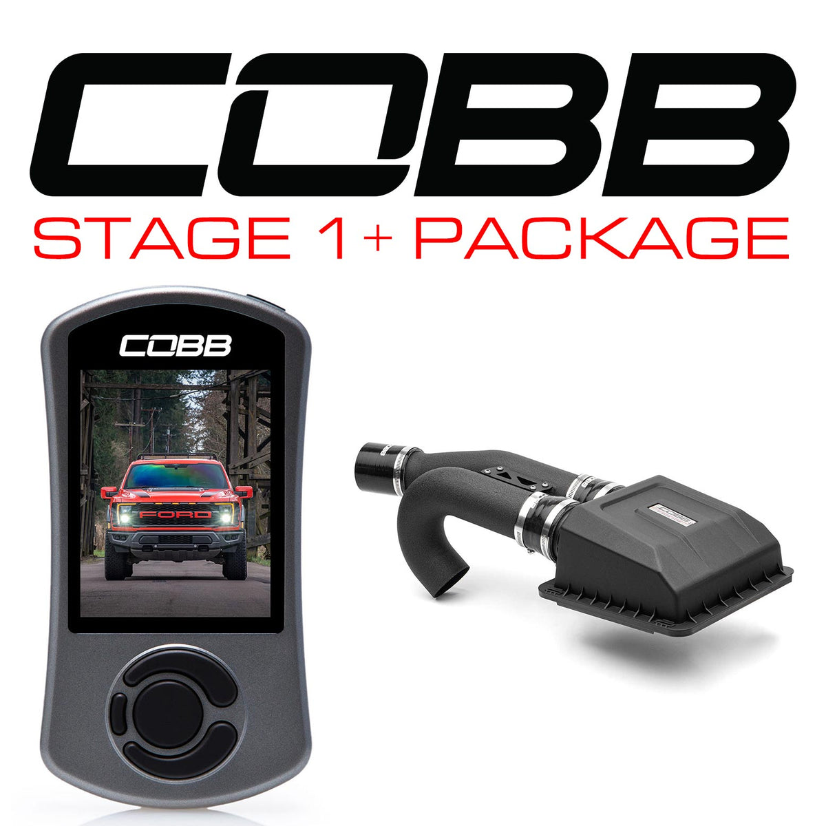Cobb 21-22 Ford F-150 Raptor Stage 1+ Power Package