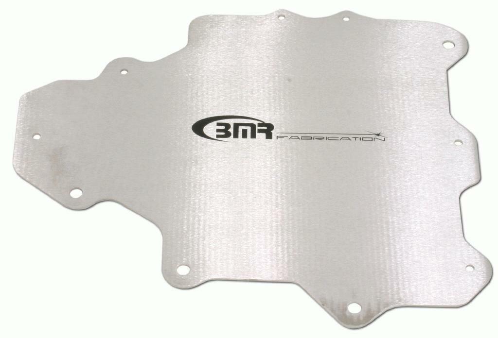 BMR FP003L Bare W/ BMR Logo A/C Delete Panel, Aluminum 4th Gen F-Body 1993 - 2002 Chevrolet, Pontiac