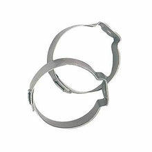 Fragola -10an Stainless Steel Band Clamps (2 Pieces)