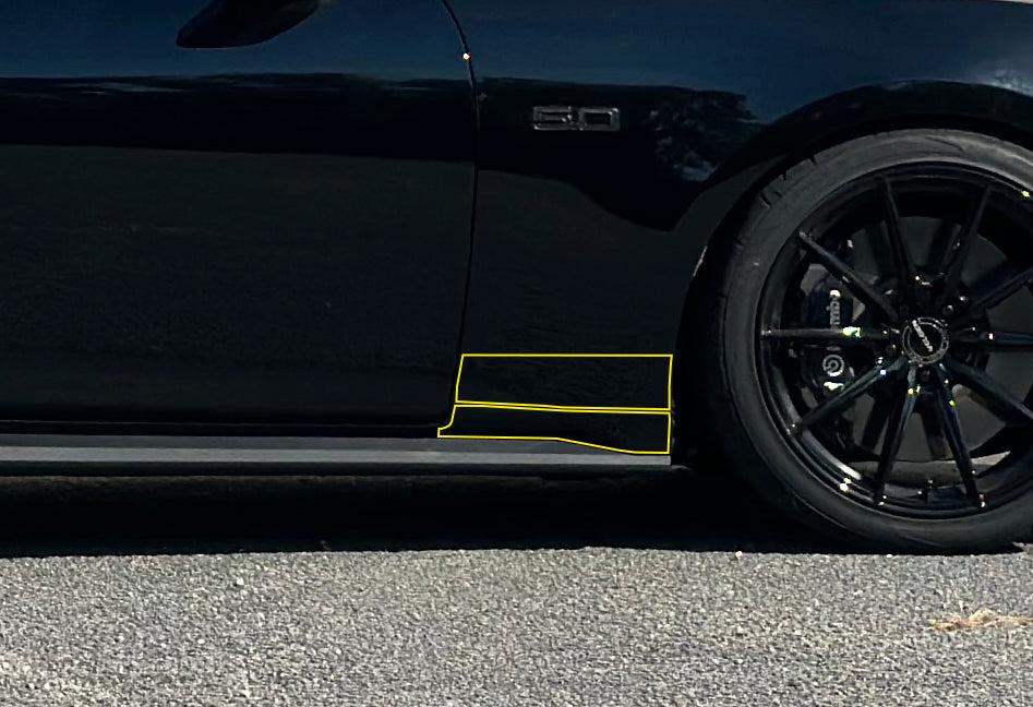 Anchor Room Paint Protection - Front Quarter Panels - (2024-2026 Mustang) - 24FM_PP_FQ