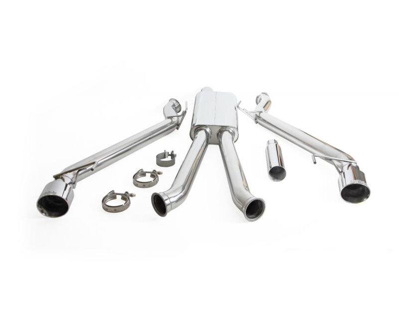 Full Race 2015+ Mustang EcoBoost 3" Dual Exhaust System (One Muffler) - FR-EXHAUST-MUSTANG-RACE