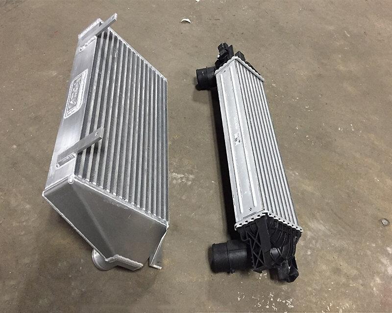 Full Race Mustang EcoBoost Intercooler (IC ONLY) - FR-IC-ECO-STANG-ICONLY