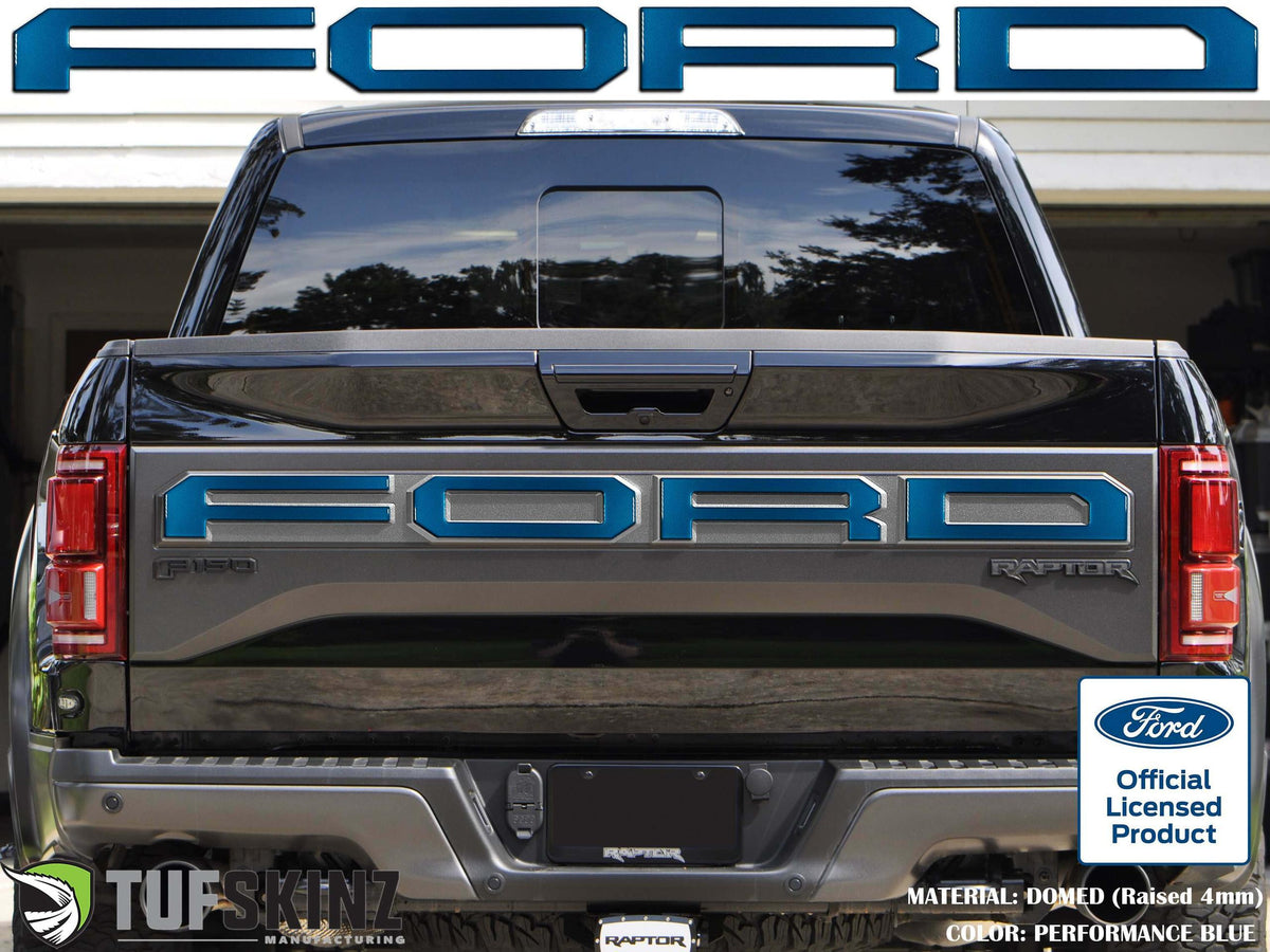 TUFSKINZ FORD Raptor Tailgate Overlays (2019-2020 F-150) - FRD025-PFB-G