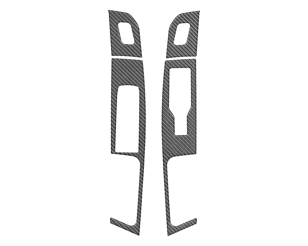 TUFSKINZ Driver/Passenger Front Door (Without Memory Seats) Accent Trim (2021-2025 F-150) - FRD038-DCF-G
