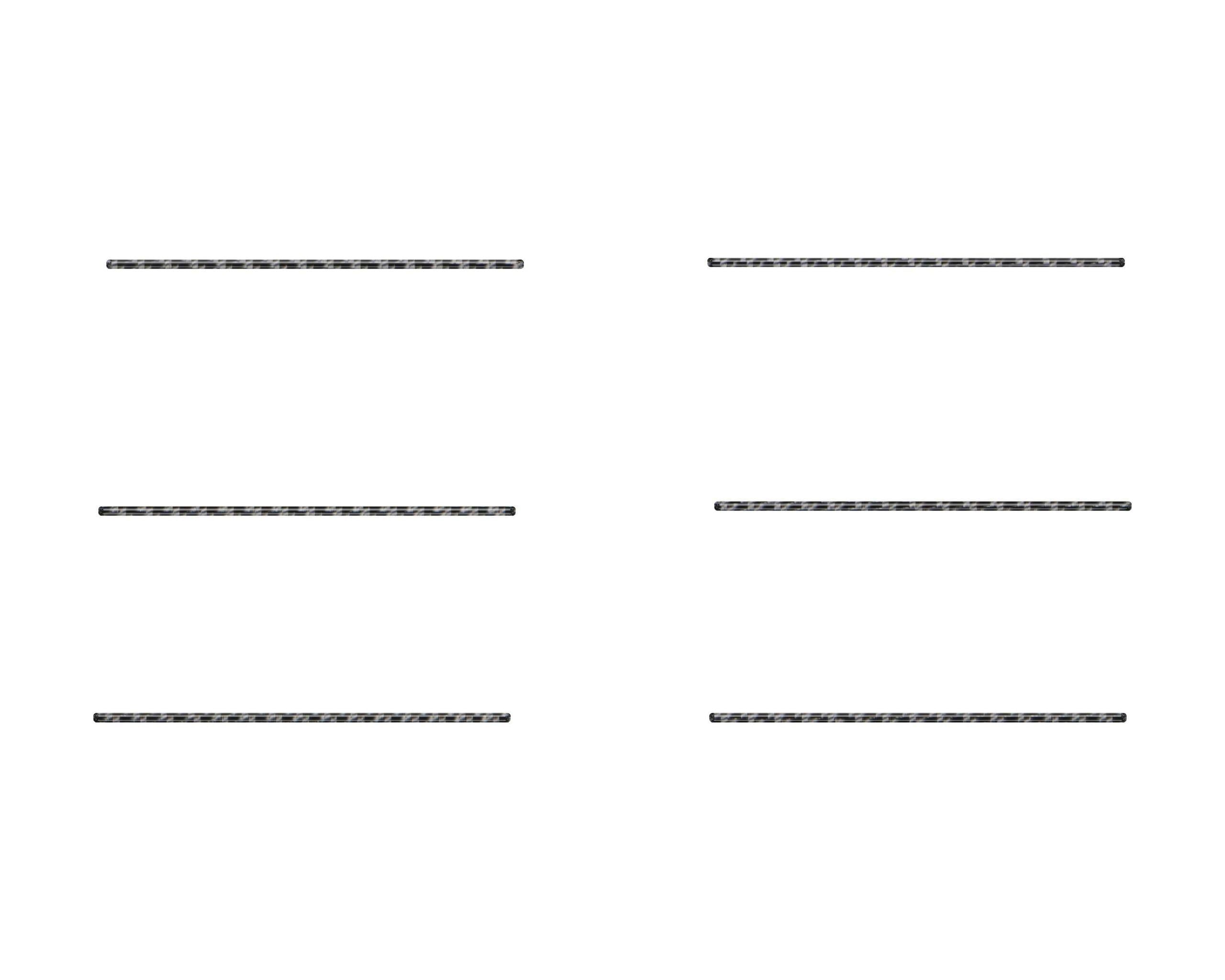 TUFSKINZ Roush Grill Line Inserts (2021-2023 F-150) - FRD060-DCF-G