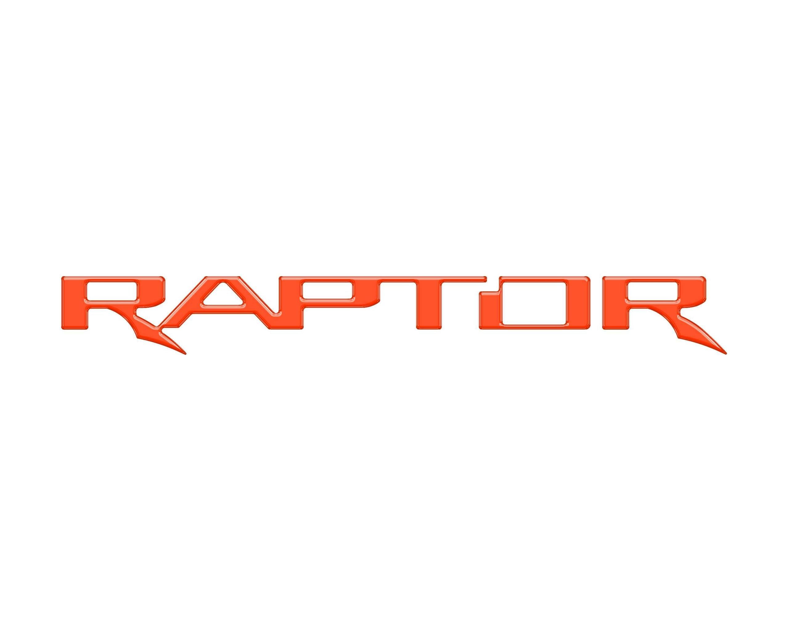 TUFSKINZ Raptor Tailgate Letter Inserts (2017-2023 F-150 Raptor) - FRD064-ADR-G