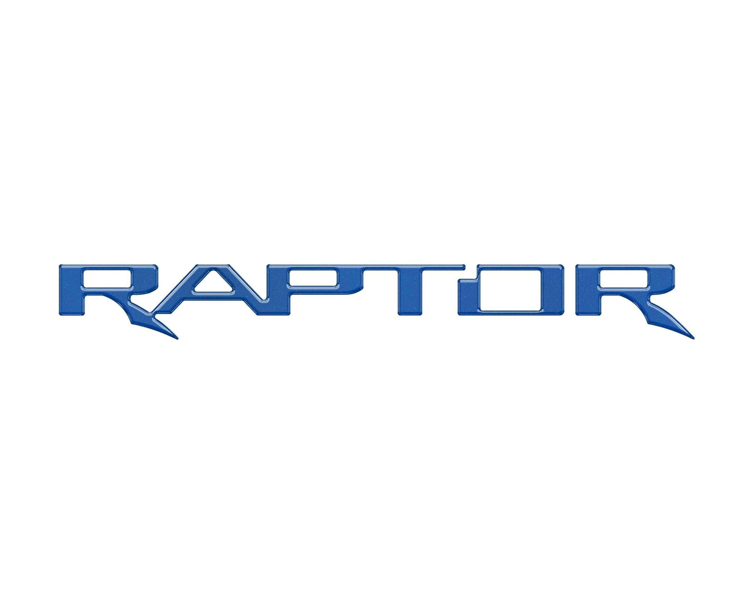 TUFSKINZ Raptor Tailgate Letter Inserts (2017-2023 F-150 Raptor) - FRD064-GBL-G