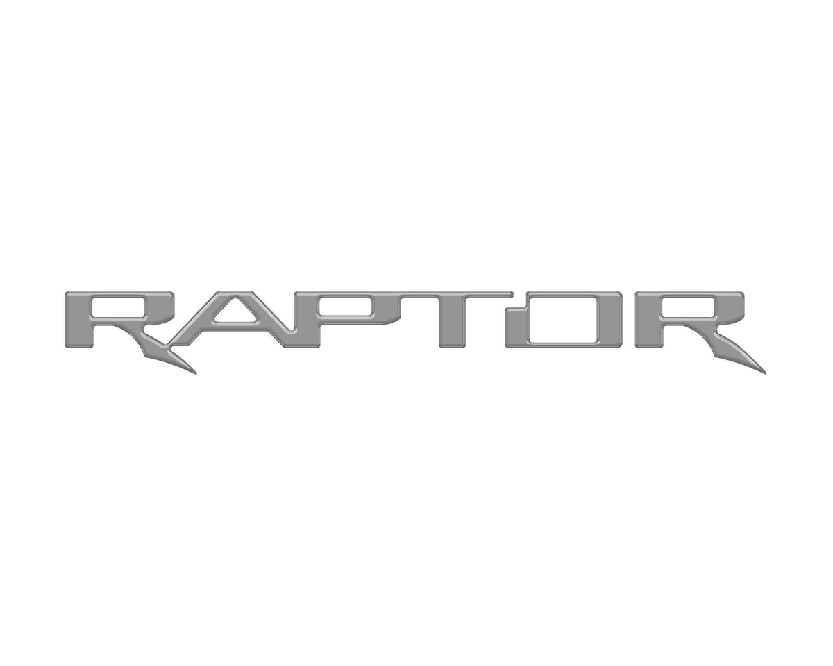 TUFSKINZ Raptor Tailgate Letter Inserts (2017-2023 F-150 Raptor) - FRD064-LFG-G
