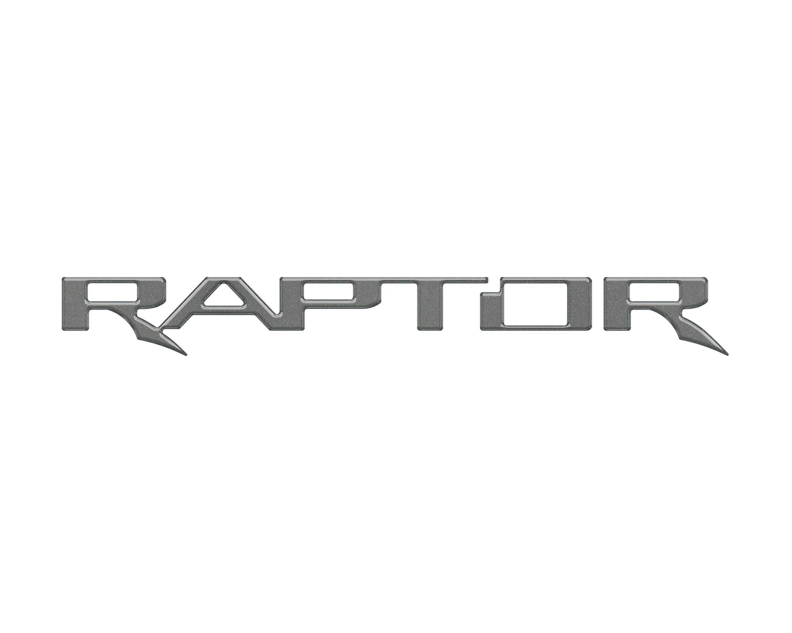 TUFSKINZ Raptor Tailgate Letter Inserts (2017-2023 F-150 Raptor) - FRD064-MAG-G