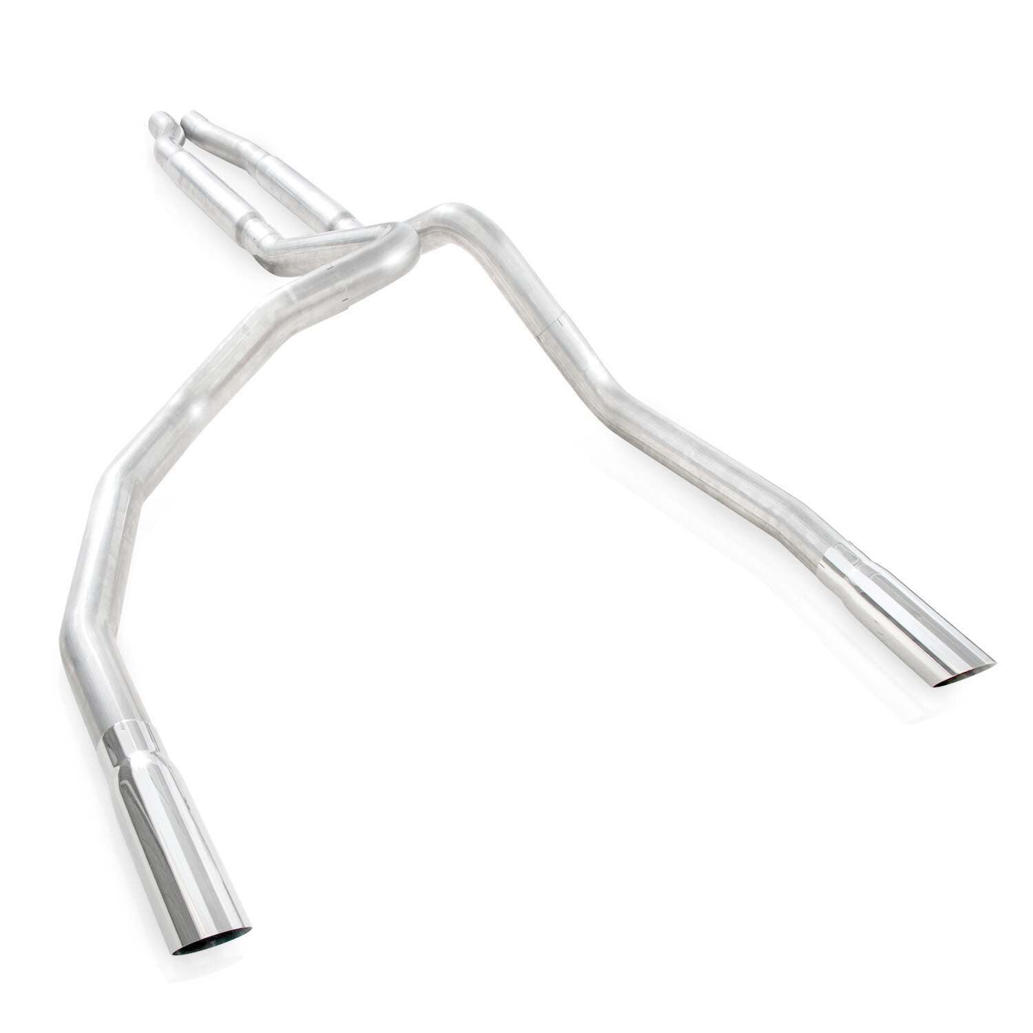 Stainless Works FT11CBUB 2011-2014 Ford F-150 5.0L Exhaust Performance Connect True-Dual Chambered Under Bumper Exit