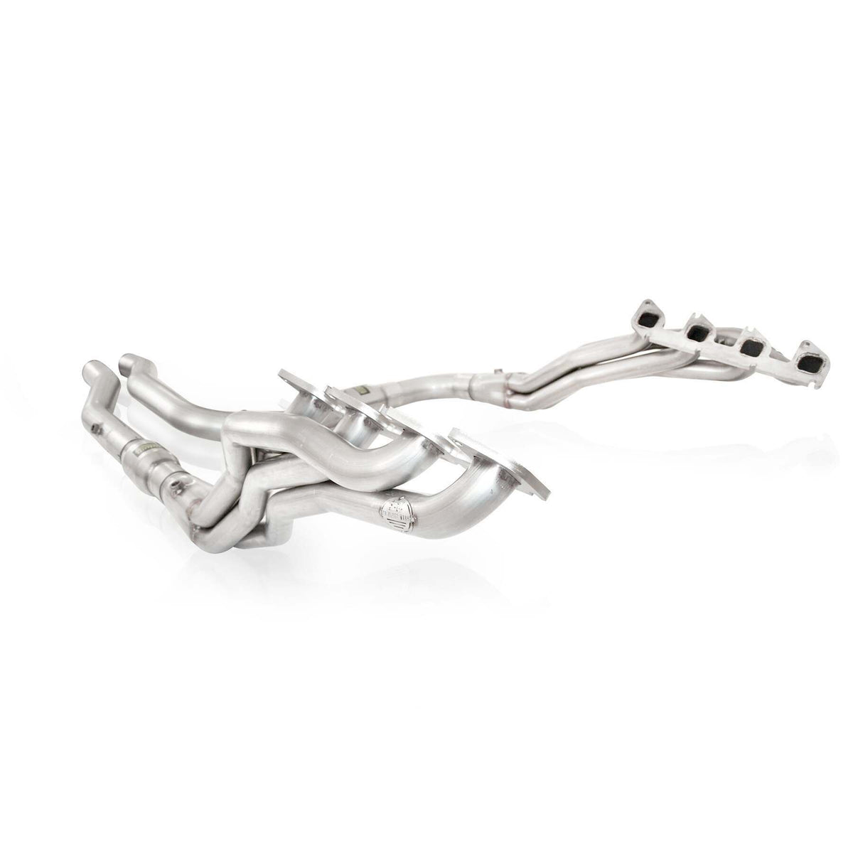 Stainless Works 6.2L Raptor Supercab / Supercrew Headers and Catted Lead Pipes (Performance Connect)