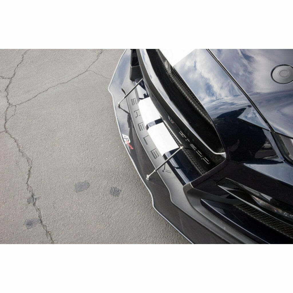 APR Carbon Front Wind Splitter w/ Rods (2020+ Shelby GT500) - CW-201500