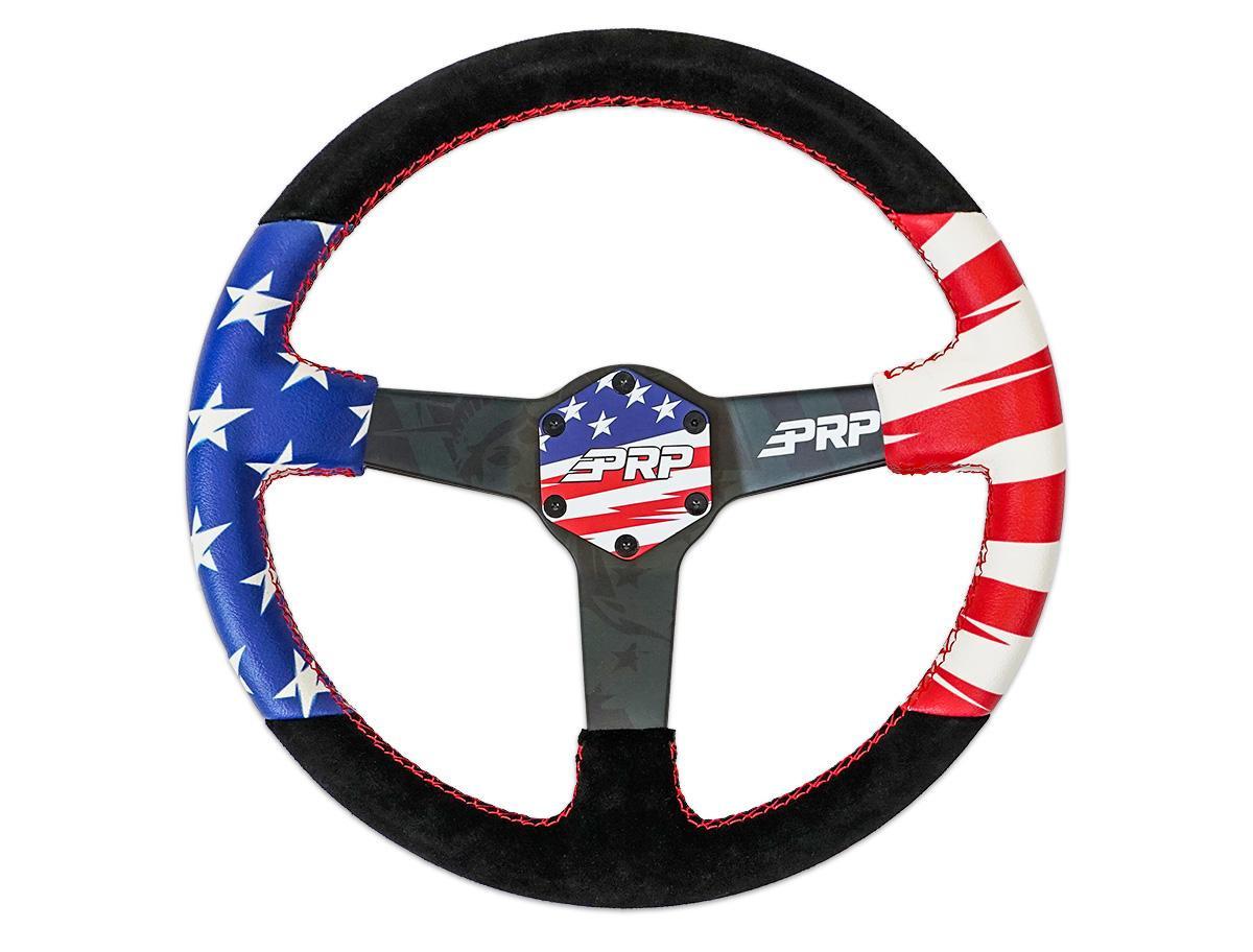 PRP Seats PRP Steering Wheel Center Cap New Glory Stars and Stripes - G100-NG1