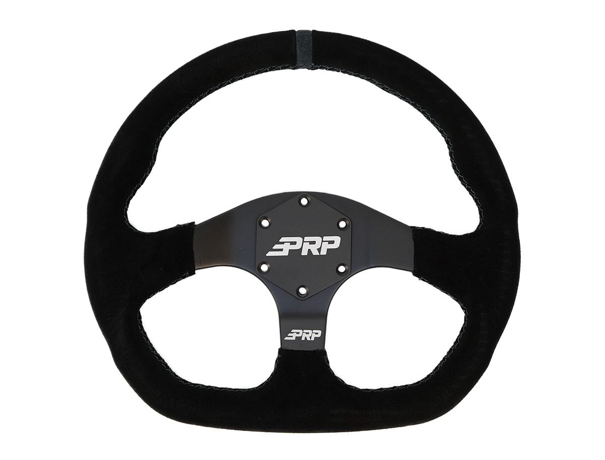 PRP Seats Comp-R Suede Steering Wheel 13 Inch Diameter Blue - G251