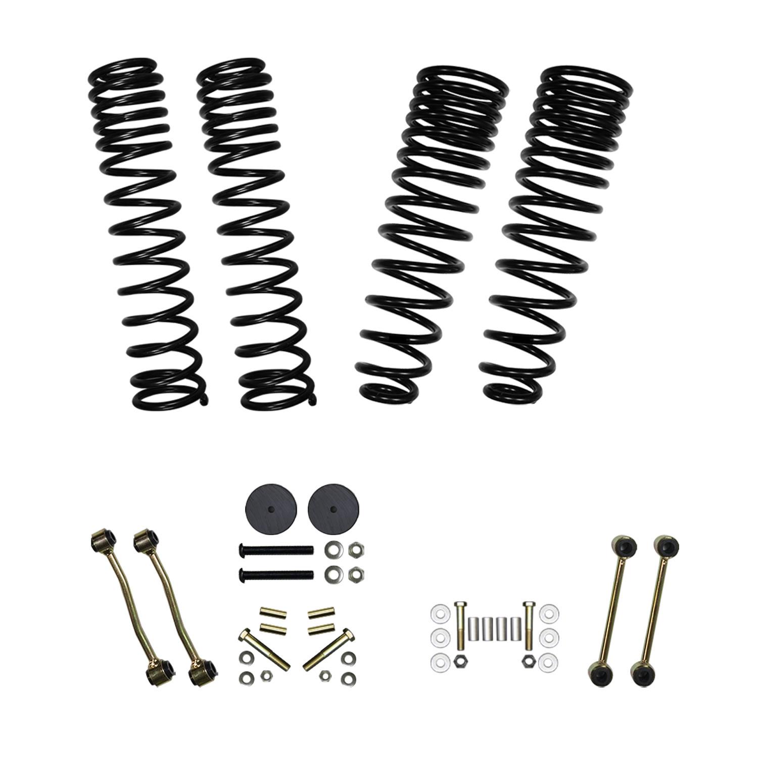 Skyjacker 2.5 In. Component Box With Dual Rate Long Travel Coil Springs. (2021-2022 Gladiator Rubicon) - G251RLTD