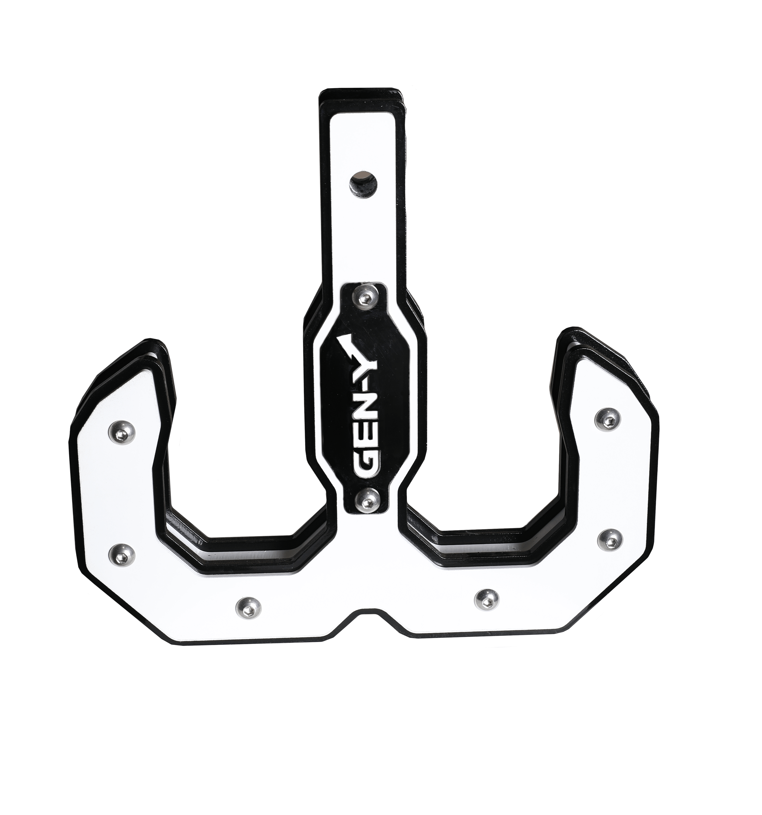Gen-Y Hitch GH-0069-W Hulk 2.0 16K Tow Hook 2" Shank Black/White. - GH-0069-W