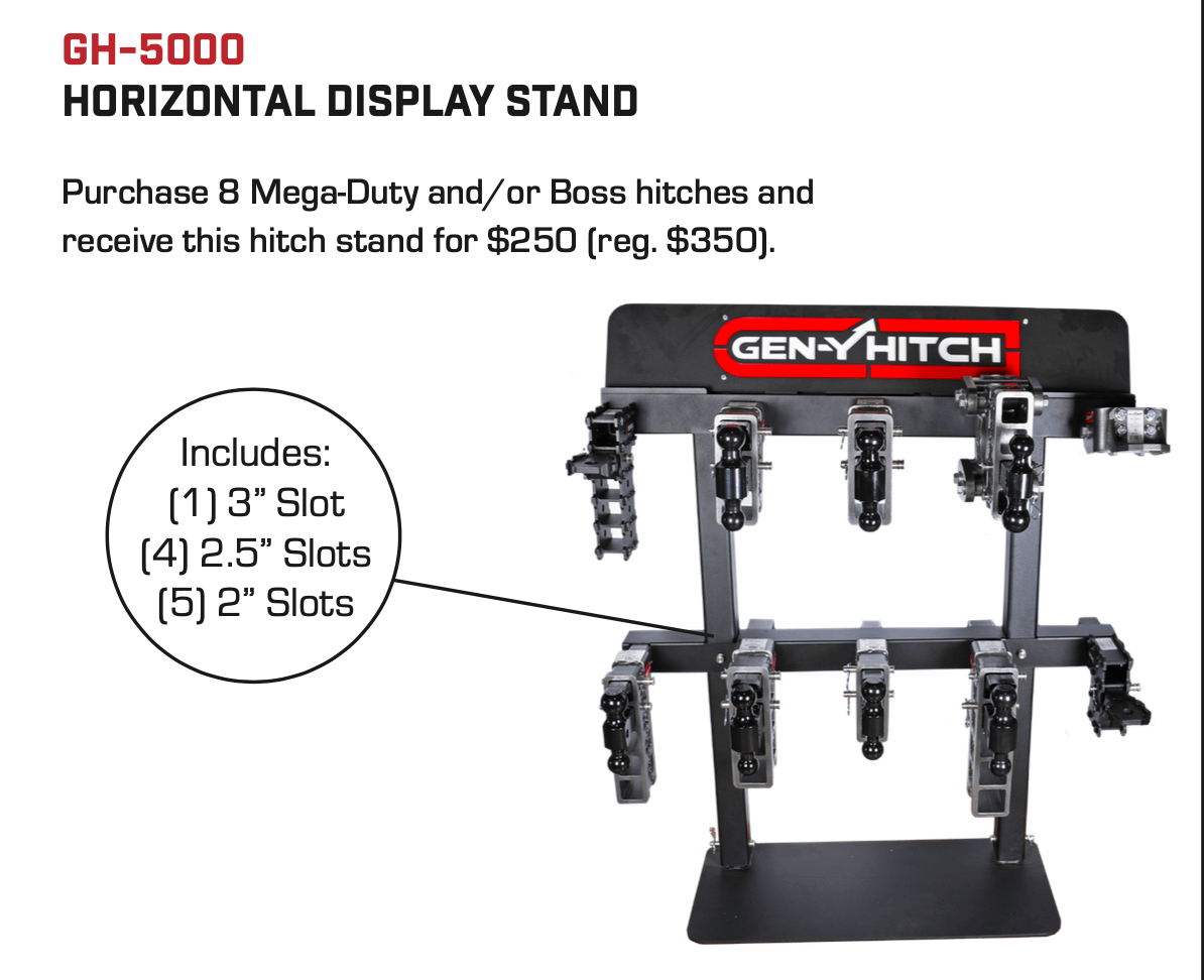 Gen-Y Hitch Display Stand - GH-5000