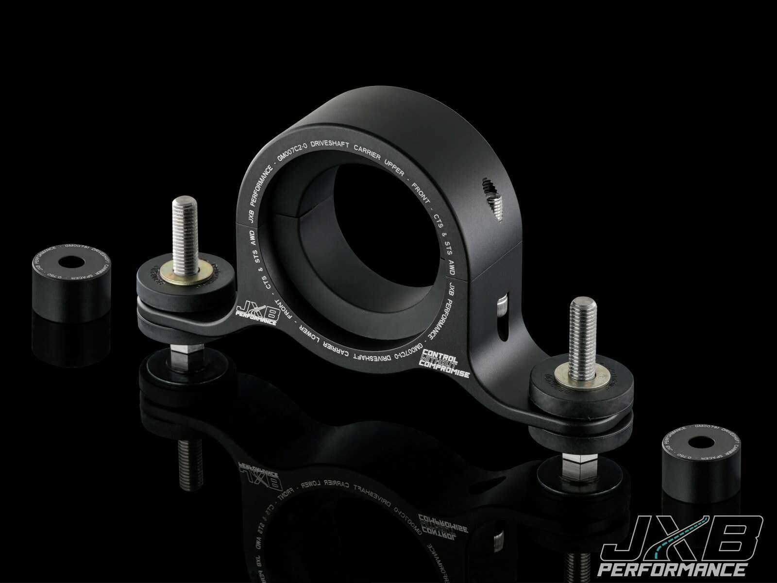JXB Performance Driveshaft Carrier - STS AWD - Street Bushings - GM007A2-S