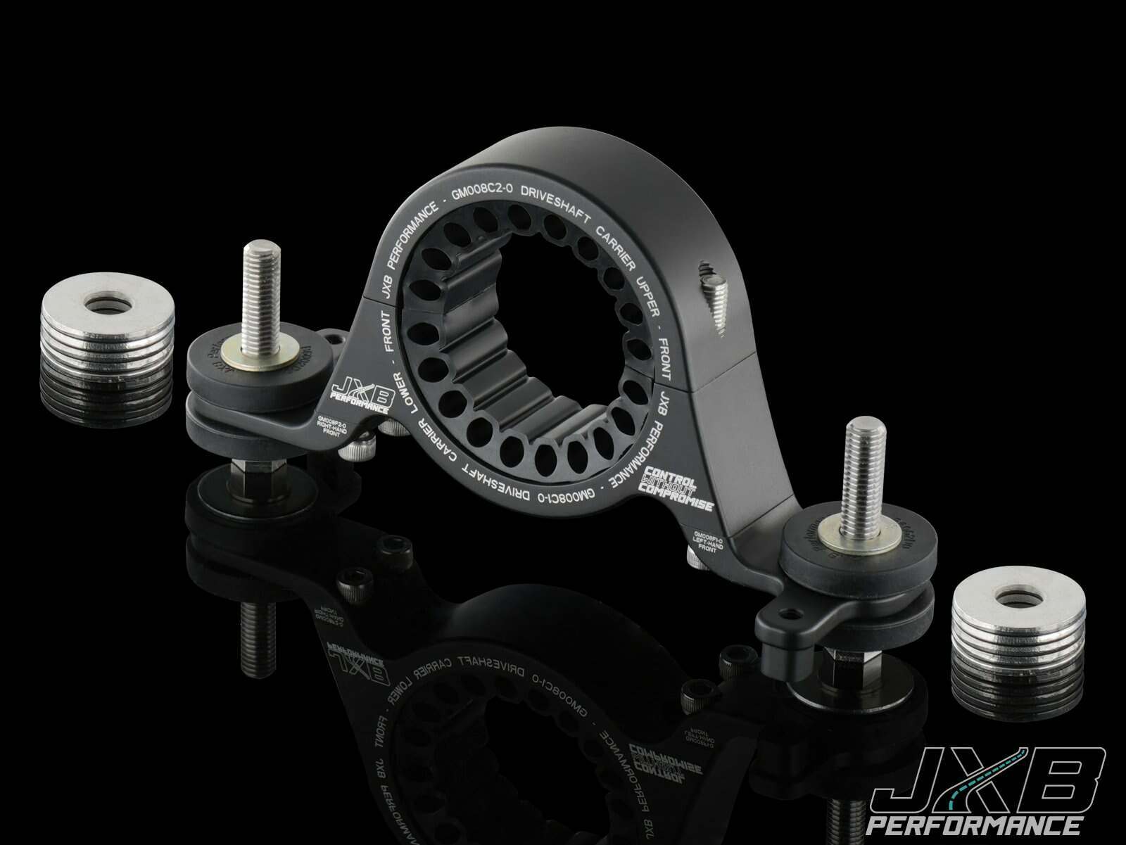 JXB Performance Driveshaft Carrier - 1st gen CTS-V, STS-V - Both Bushings - GM008A0-B
