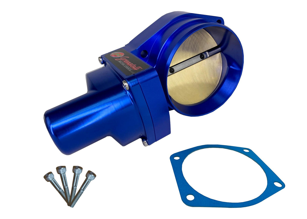 Granatelli Billet Throttle Body (2008-2017 Camaro, Corvette, G8, SS) - GMTBLS3BL
