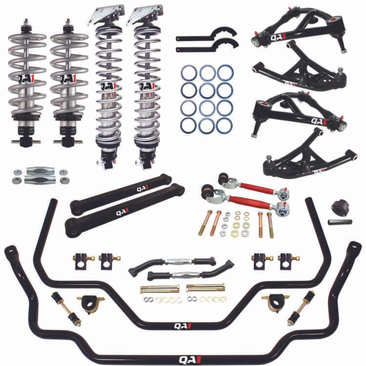 QA1 Handling Kit 2.0, Level 2, Gm A-Body 64-67 Gm A-Body, W/ Shocks (1964-1967 Buick, Chevrolet, Oldsmobile, Pontiac Fitment) - HK22-GMA1