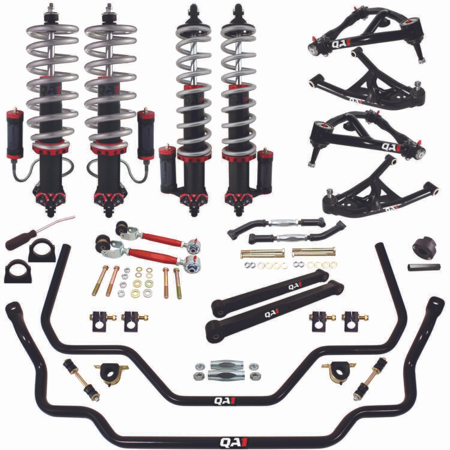 QA1 Handling Kit, Level 3, Gm A-Body 64-67 Gm A-Body, W/ Shocks (1964-1967 Buick, Chevrolet, Oldsmobile, Pontiac Fitment) - HK23-GMA1