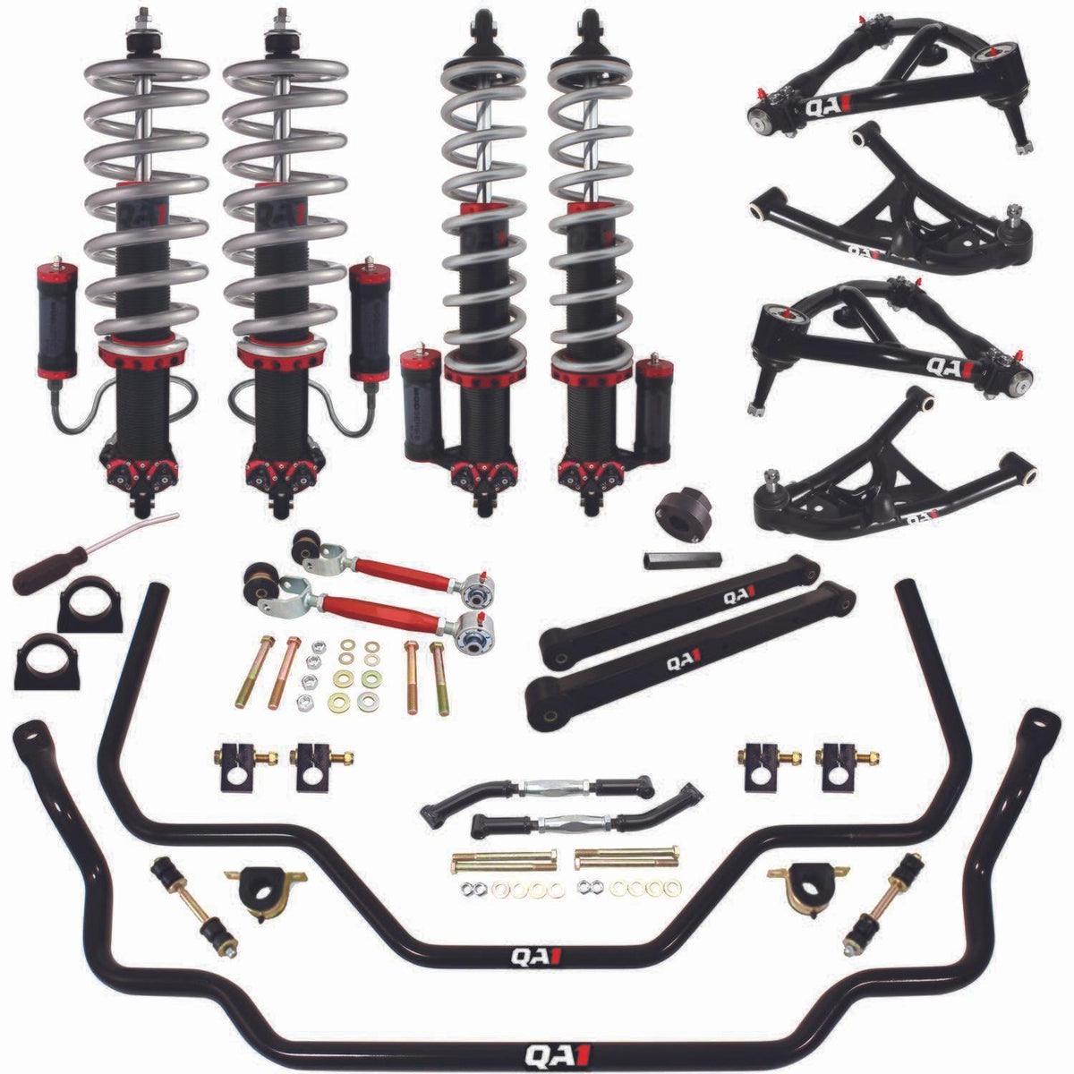 QA1 Handling Kit 2.0, Level 3, Gm A-Body 68-72 Gm A-Body, W/ Shocks (1968-1972 Buick, Chevrolet, GMC, Oldsmobile, Pontiac Fitment) - HK23-GMA2