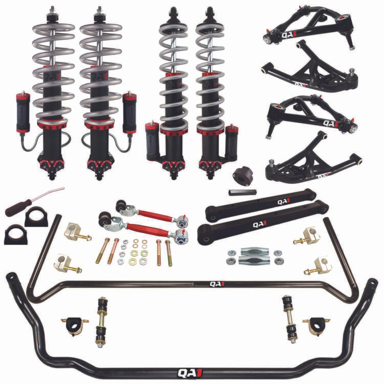 QA1 Handling Kit 2.0, Level 3, Gm A-Body 73-77 Gm A-Body, W/ Shocks (1973-1977 Buick, Chevrolet, GMC, Oldsmobile, Pontiac Fitment) - HK23-GMA3