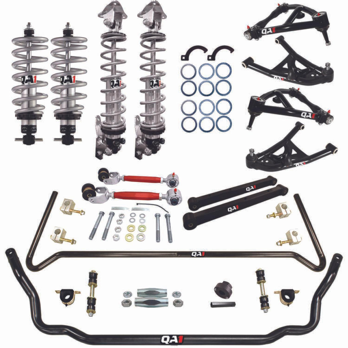 QA1 Handling Kit 2.0, Level 2, 1994-1996 Gm B-Body, W/ Shocks (1994-1996 Caprice, Impala, Roadmaster) - HK22-GMB5