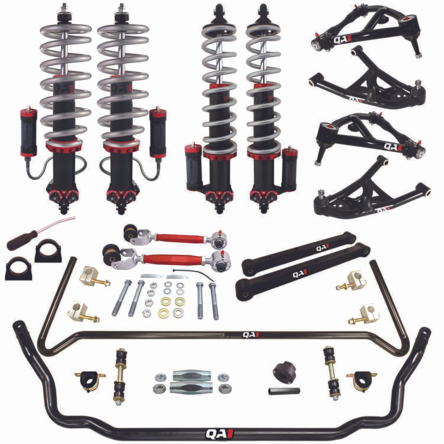 QA1 Handling Kit 2.0, Level 3, 1994-1996 Gm B-Body, W/ Shocks (1994-1996 Caprice, Impala, Roadmaster) - HK23-GMB5
