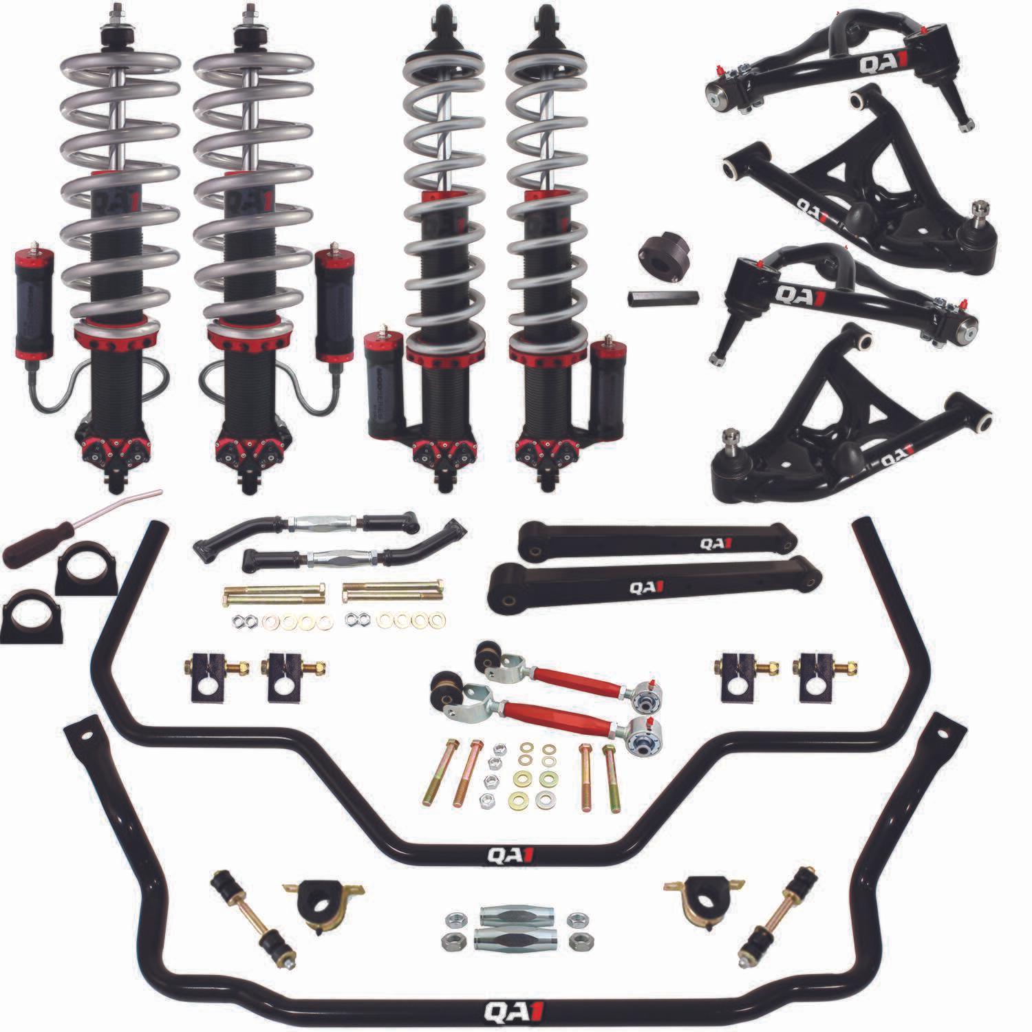 QA1 Handling Kit 2.0, Level 3, Gm G-Body 78-88 Gm G-Body, W/ Shocks (1978-1988 Buick, Chevrolet, GMC, Oldsmobile, Pontiac Fitment) - HK23-GMG1