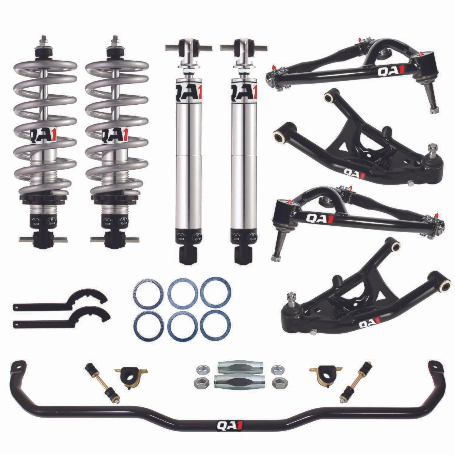 QA1 Handling Kit 2.0, Level 2, Gm X-Body 68-74 Gm X-Body, W/ Shocks (1968-1974 Apollo, Nova, Chevy II, Ventura, Omega) - HK22-GMX2