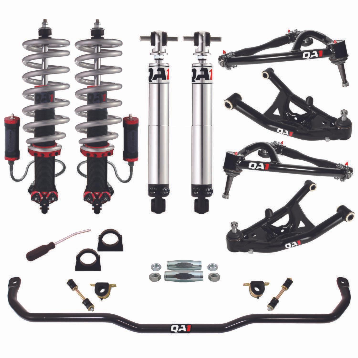 QA1 Handling Kit 2.0, Level 3, Gm X-Body 68-74 Gm X-Body, W/ Shocks (1968-1974 Apollo, Nova, Chevy II, Ventura, Omega) - HK23-GMX2