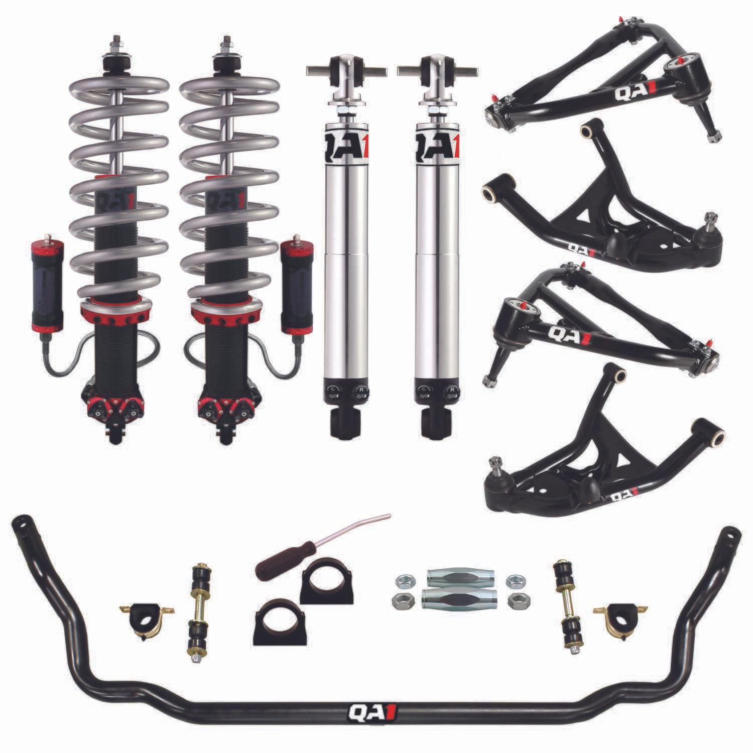 QA1 Handling Kit 2.0, Level 3, Gm X-Body 75-79 Gm X-Body, W/ Shocks (1975-1979 Skylark, Nova, Omega, Phoenix, Ventura) - HK23-GMX3