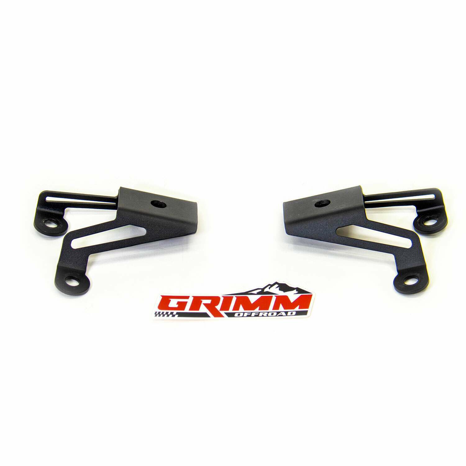 Grimm Offroad Jeep JL JT Steel Bumper Side Light Mount Grimm Offroad (2018-2023 Wrangler) - GOR10073