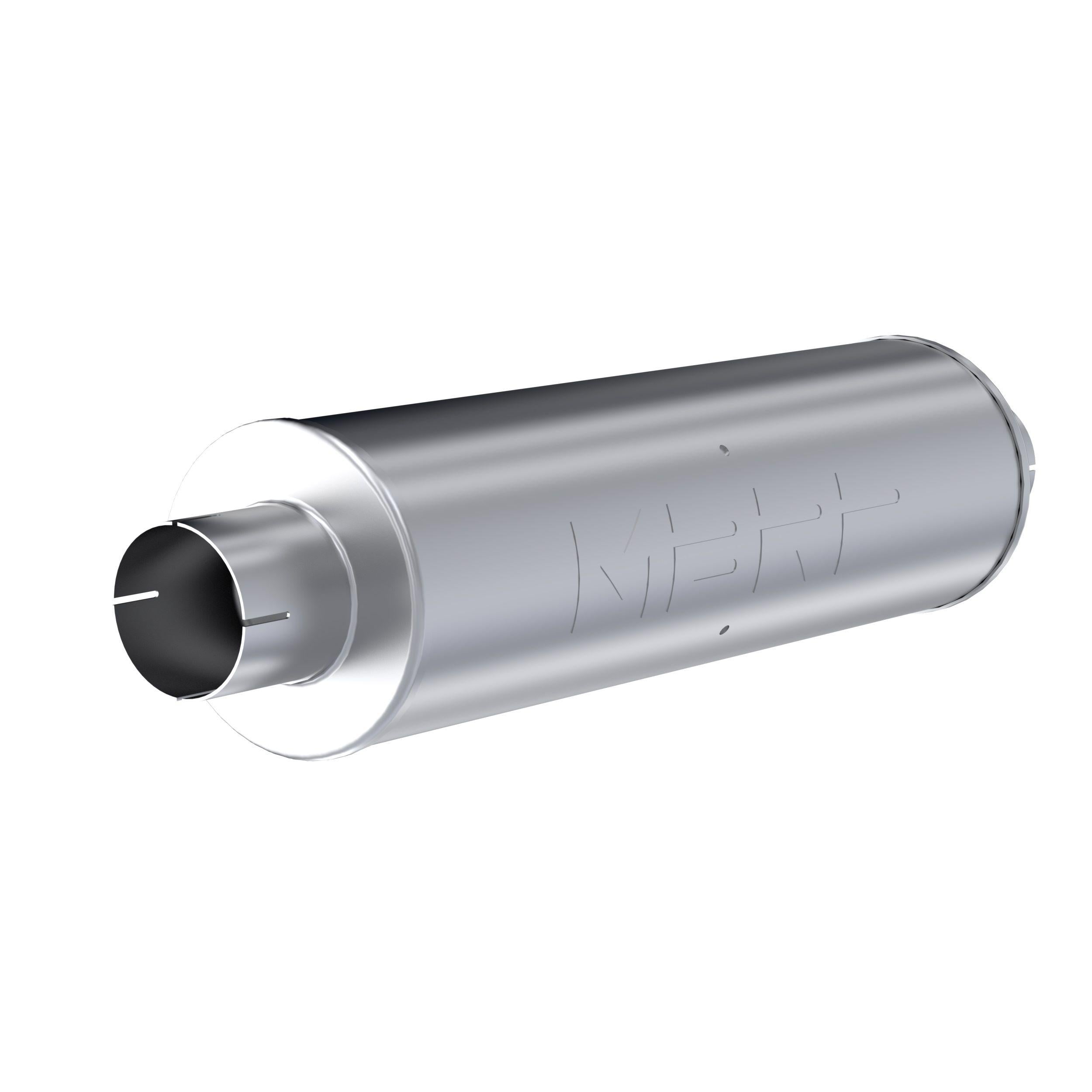 MBRP 3In. Id Inlet/Outlet. 26In. Single Muffler. Mild Tone. Al - GP120809